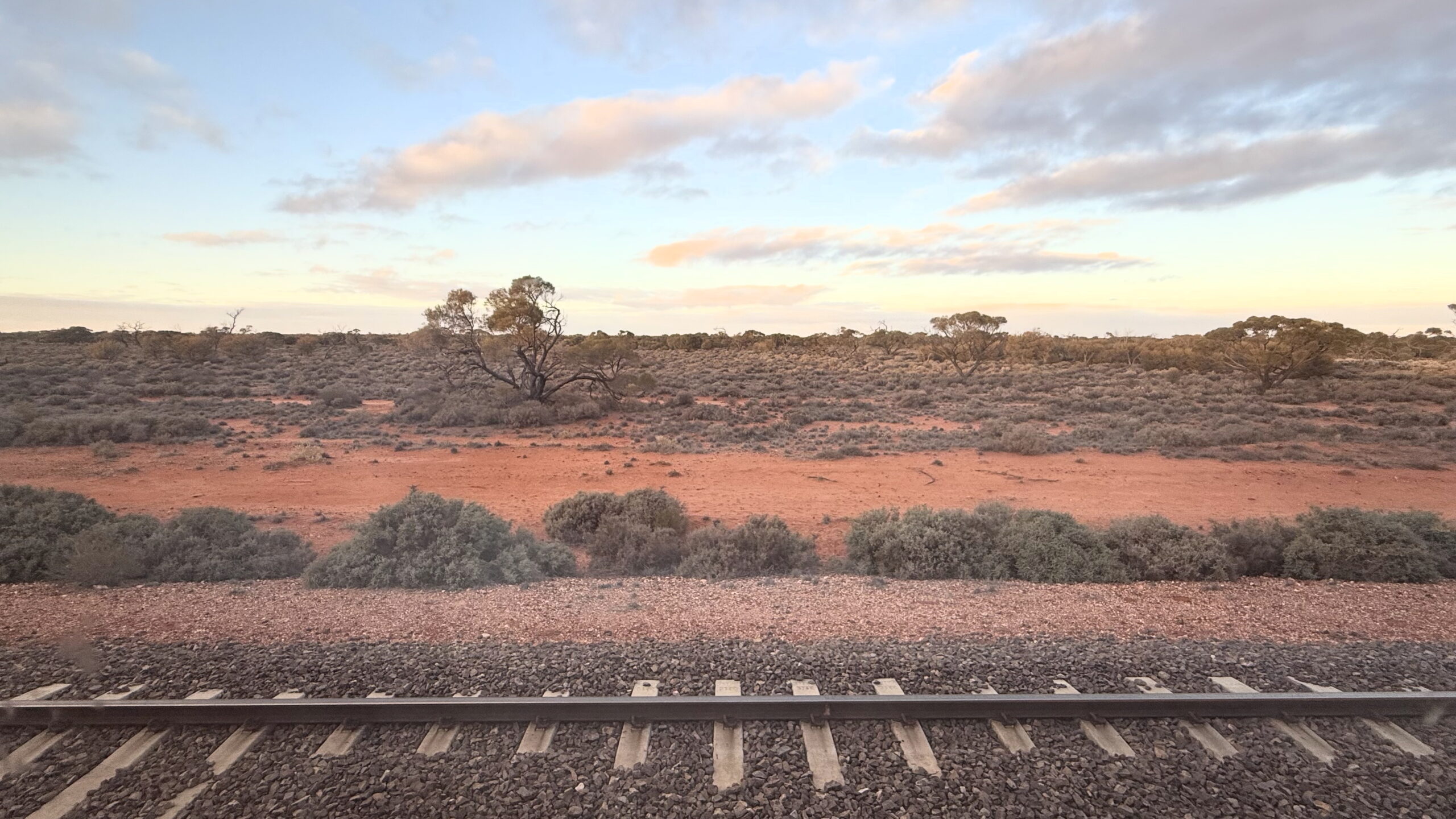 Blick aus dem Zug Indian Pacific